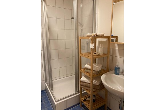 Dusche 🚿🚿 - Apartment Amberg - Ötztal Bahnhof