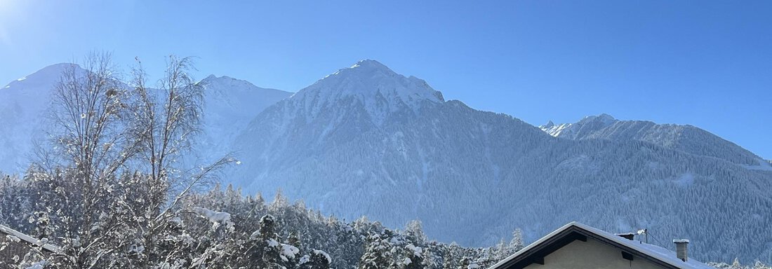 Aussicht Südwest - Appartement Alberto - Ötztal Bahnhof