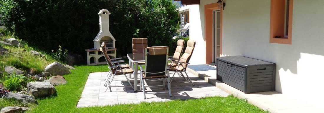 Garten mit Grill - Apart4You-Ötztal - Sautens