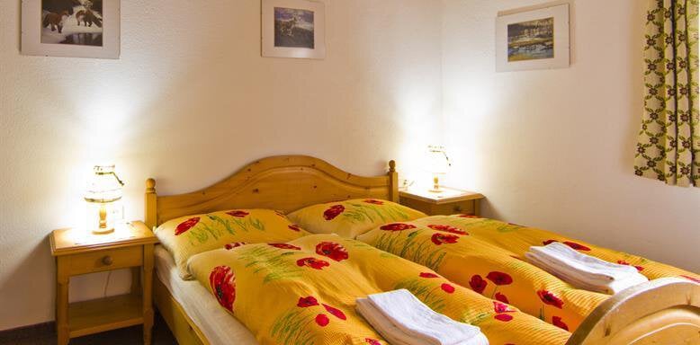 Rubin-Schlafzimmer - Apparthotel Riina - Sautens