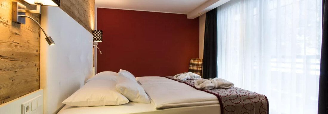 Suite Roter Kogel Schlafzimmer - Hotel Ritzlerhof****S - Sautens