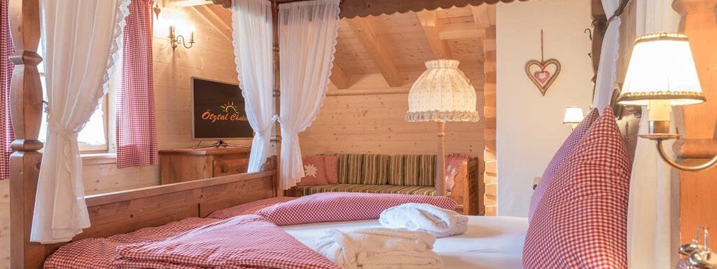 Schlafzimmer - Ötztal Chalet - Sautens