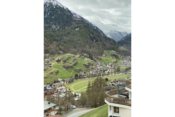 Ausblick vom Wohnzimmer - Alp Resort Tiroler Adler - Sölden