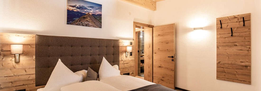 Schlafzimmer 2 - Apart Sonnhof - Sölden