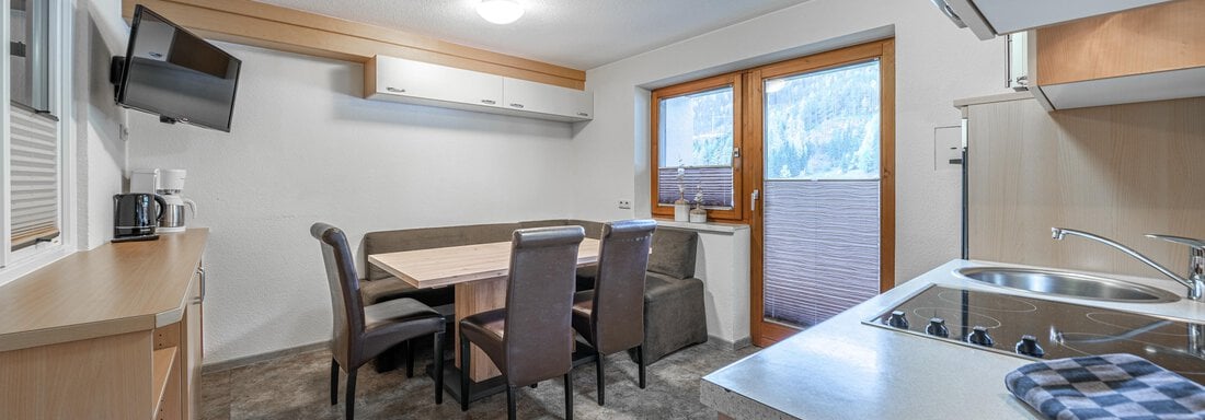 Appartement 3 - Wohnküche - Appartement im Winkel - Sölden