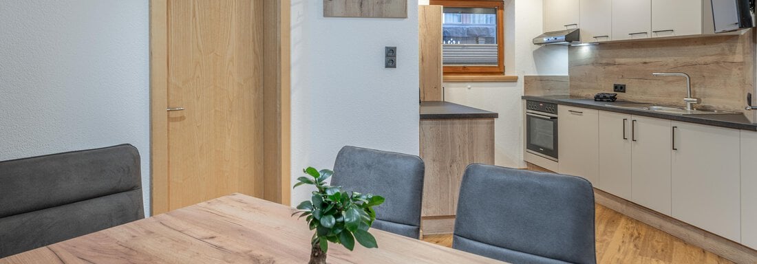 Appartement 4 - Wohnküche - Appartement im Winkel - Sölden