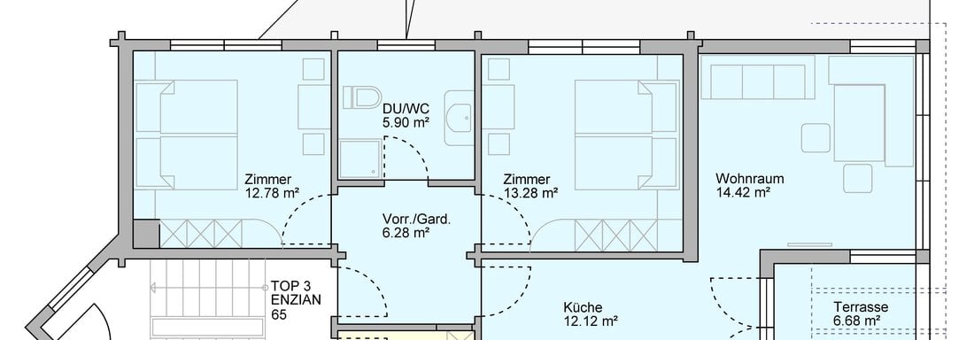 HPG - Grundriss-Homepage-Enzian - Appartement Kalkus - Sölden