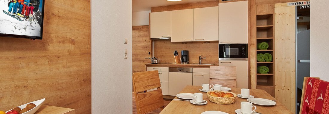 Küche - Essbereich - Appartements SöldenLiving - Sölden