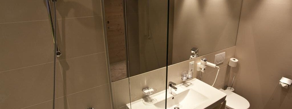 Badezimmer Superior Zimmer Small - Bäckelar Wirt - Sölden