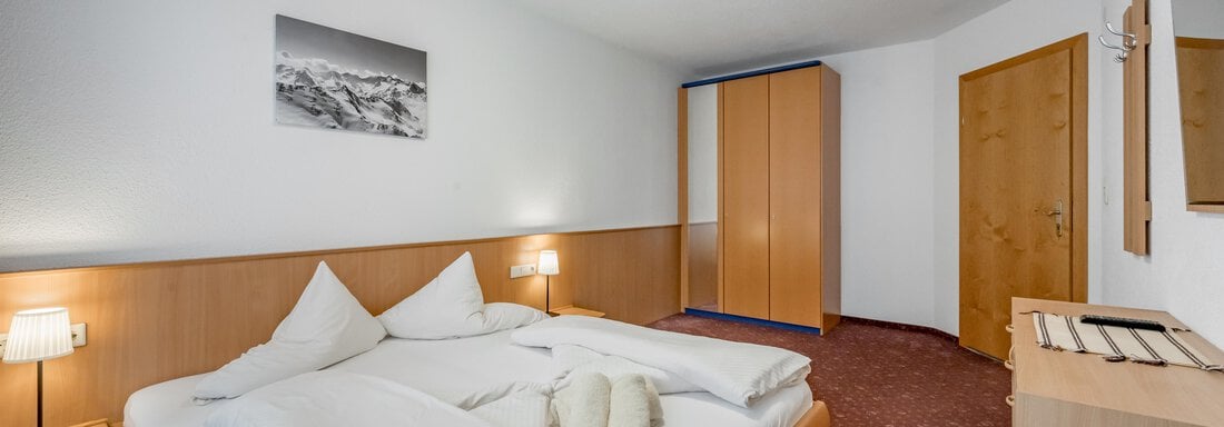 Schlafzimmer Appartement 1 - De Kupi's - Sölden