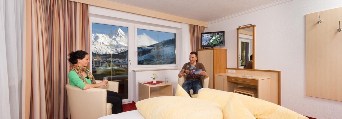 Doppelzimmer - Frühstückspension Astoria - Sölden