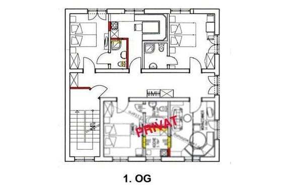 Grundriss - Haus Alois - Sölden