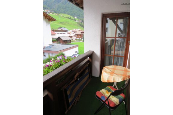 Balkon Zimmer Nr 4 - Haus Alpenhäusl - Sölden