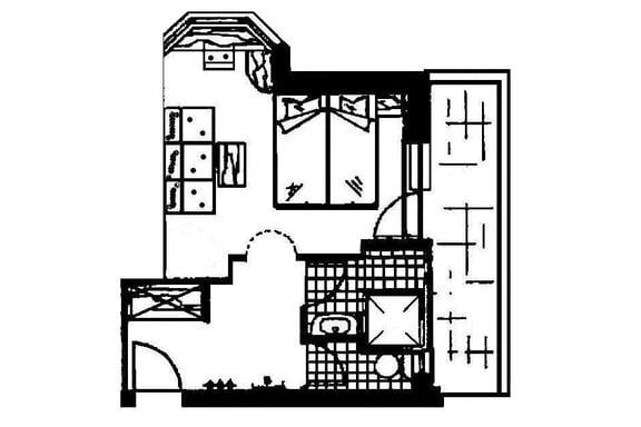 Beispiel DZ - Haus Alpenhäusl - Sölden