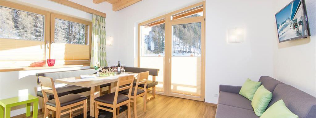 Küche -     Appartement Bixi - Haus Fidelis Riml - Sölden