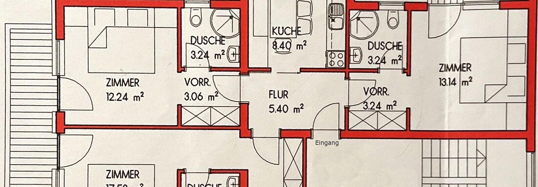 Felsblick Plan - Haus Florian - Sölden