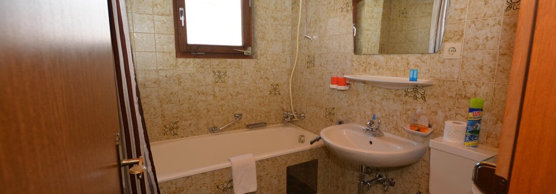 Badezimmer (Dusche oder Badewanne) - Haus Hermann Arnold - Sölden