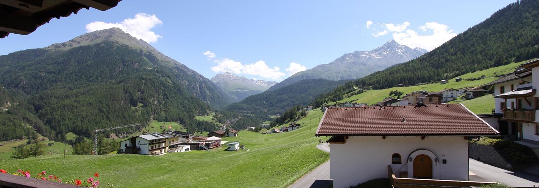 aussicht_sommer - Haus Montjola - Sölden