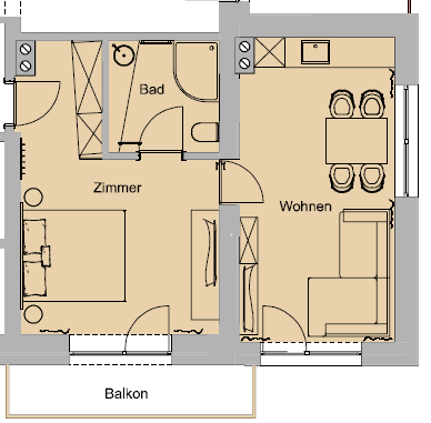 Skizze - Haus Sonnwend - Sölden