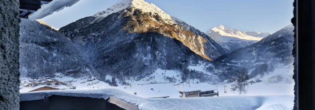 Balkony - Top2 Penthouse - HEART - Manufaktur Appartements - Sölden