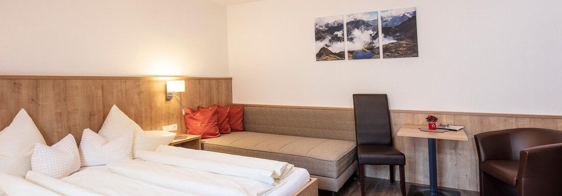 Schlafzimmer - Sportpension Rubin - Sölden