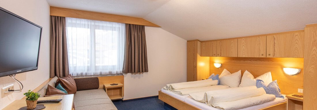 Schlafzimmer - Sportpension Rubin - Sölden