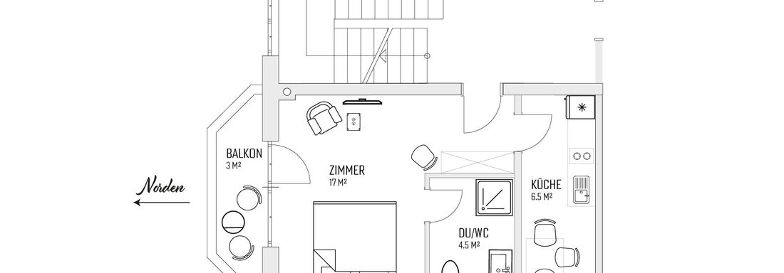 Tatte Small Sketch - Tatte-Apartment - Sölden