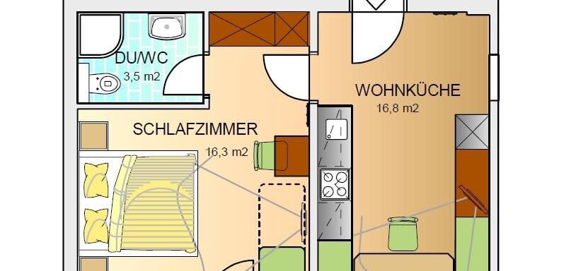 App2-3_Grundriss - Toni's Ferienheim - Sölden