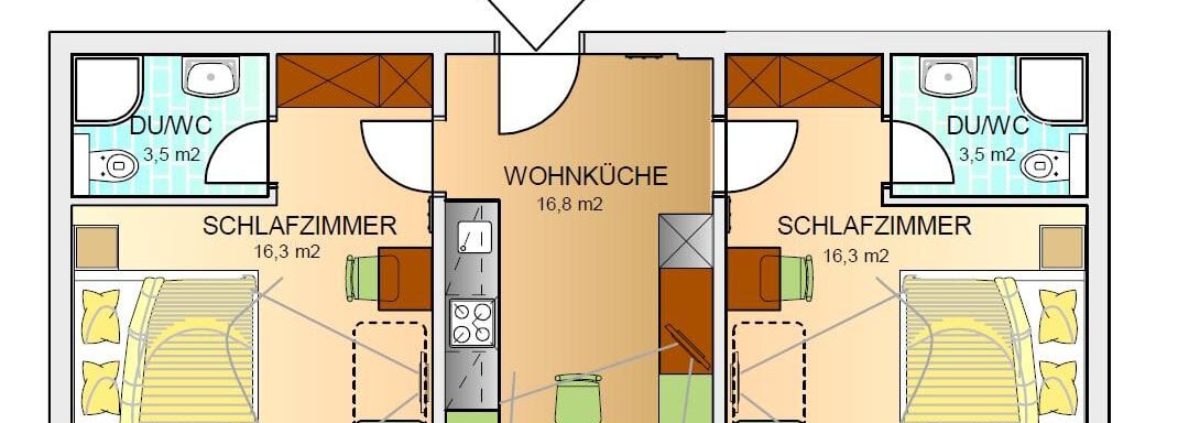 App4-6_Grundriss - Toni's Ferienheim - Sölden