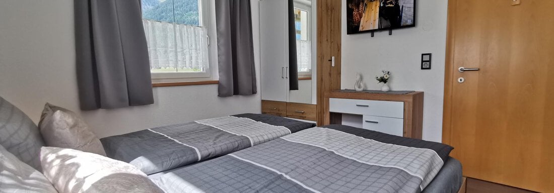 Doppelbettzimmer 02 - Appartement Frischmann Klaudia - Umhausen