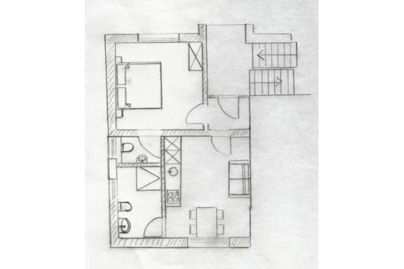 Skizze Fewo Hemerkogel - Bergnest-Oetztal Appartements - Umhausen