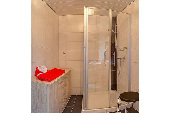 Badezimmer "Bianca" - Biancas Ferienwohnung im Haus Roswitha - Umhausen