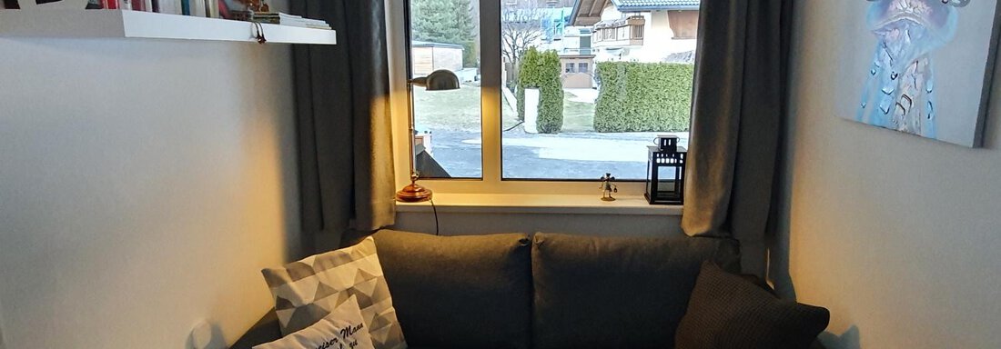 Leseecke, Fernsehecke, Schlafcouch oder einfach ch - Ferienwohnung - Murmele - Umhausen