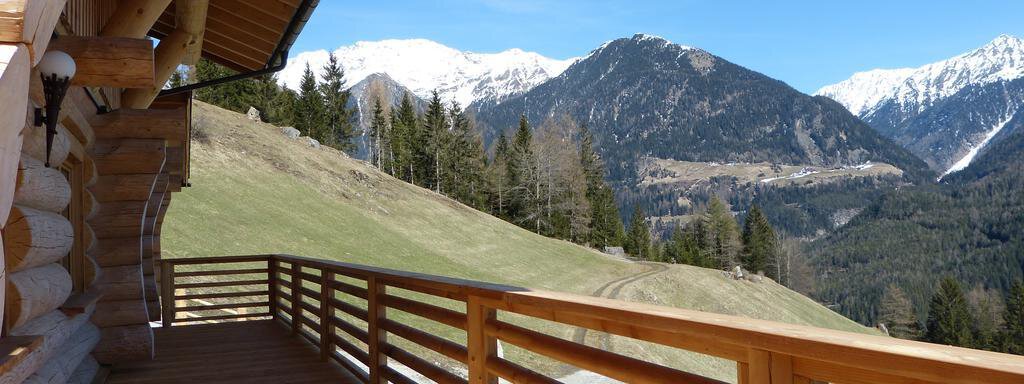 Aussicht Balkon - Holzberghof Köfels - Umhausen