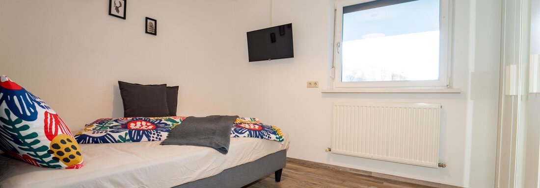 Schlafzimmer - Lindes Appartement - Umhausen