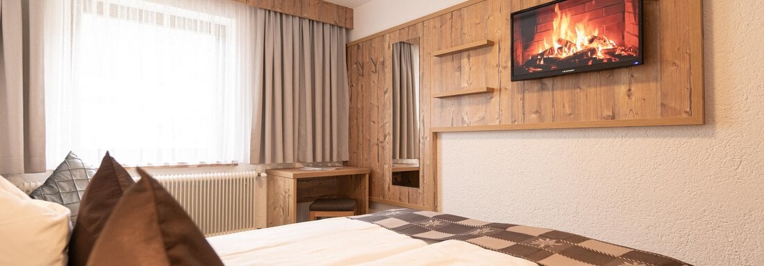 Schlafzimmer - Senner Appartements - Umhausen