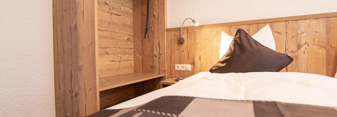 Schlafzimmer - Senner Appartements - Umhausen