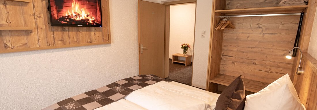 Schlafzimmer - Senner Appartements - Umhausen