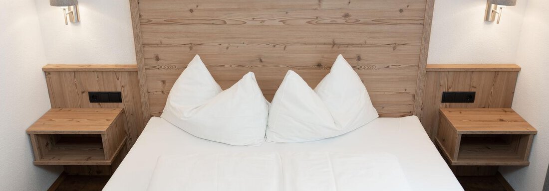 Doppelbett Kombizimmer mit Balkon - Gasthof Brückenwirt - Zwieselstein