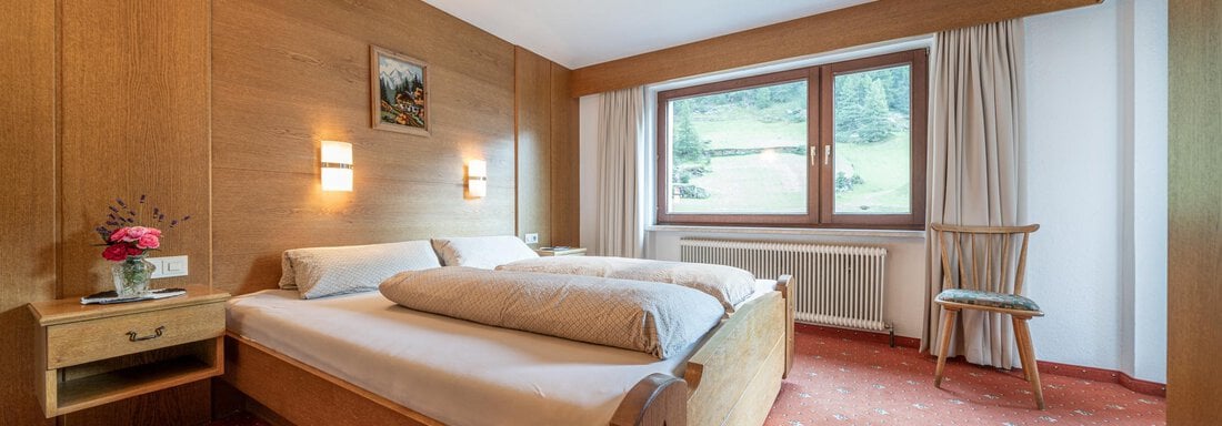 Appartment Nr.2  Schlafzimmer - Haus Felsblick - Zwieselstein